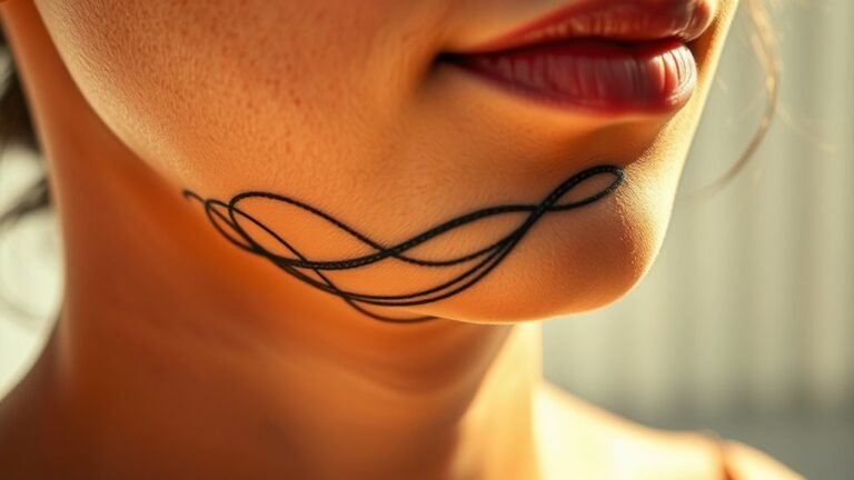 chin tattoo significance and symbolism