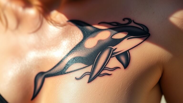orca whale tattoo symbolism