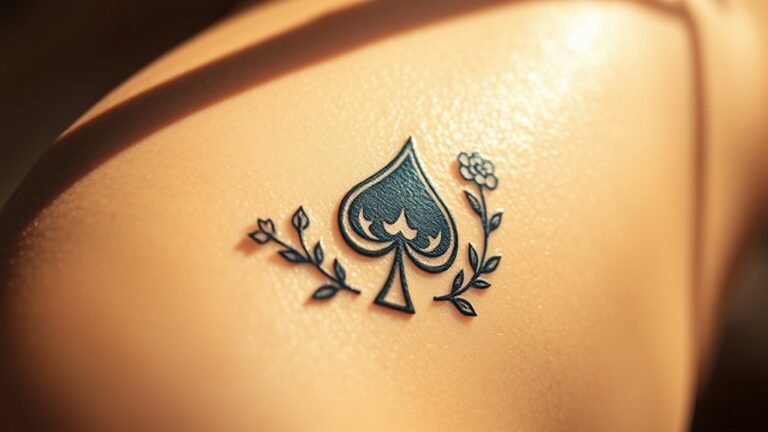 symbolism of spade tattoo