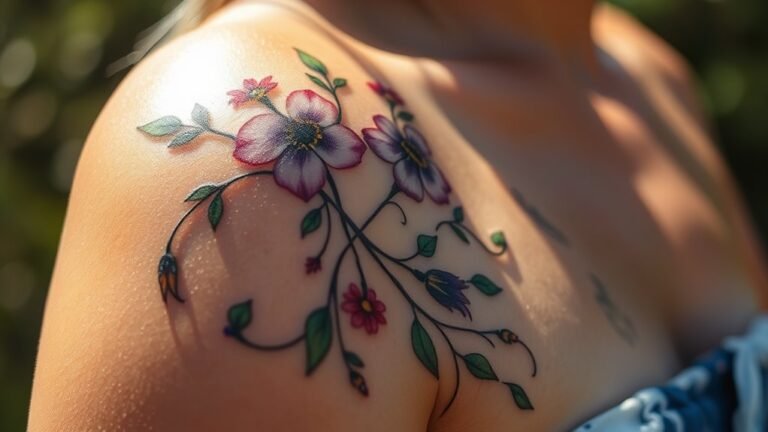 wildflower tattoo significance explained